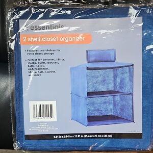 1 Blue Closet And 1 Under Bed Organizer